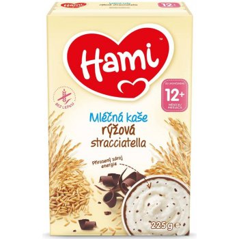 Hami Mléčná kaše rýžová straciatella 225 g