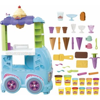 Hasbro PlayDoh Zmrzlinársky vozík