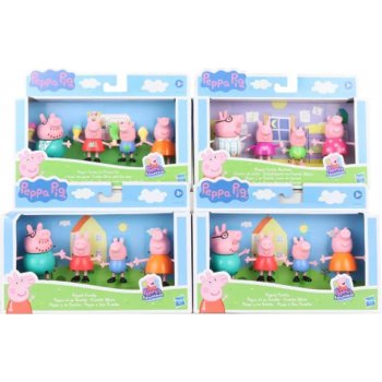Hasbro Prasátko Peppa Peppina rodinka sada 4 figurek Klasická sada