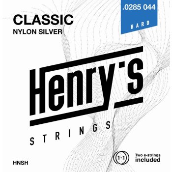 Henry's Strings HNSH Classic Nylon Silver - 0285“ - 044“