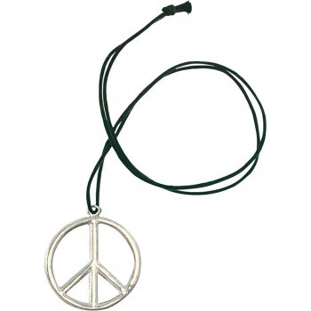 Hippies náhrdelník kovový