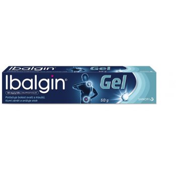 IBALGIN DRM 50MG/G GEL 50G