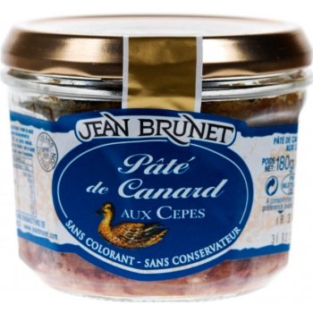 Jean Brunet kachní terina s hříbkem 180g