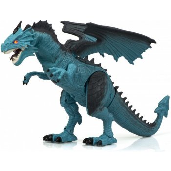 KIK RC Dinosaurus Drago LED efekty pohyblivé části zvukové efekty