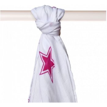 Kikko bambusová osuška 90x100 Magenta Stars