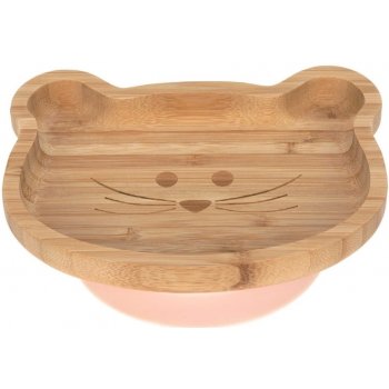 Lässig Platter Bamboo/Wood Little Chums Mouse
