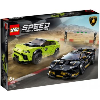LEGO® Speed Champions 76899 Lamborghini Urus ST-X & Lamborghini Huracán Super Trofeo EVO