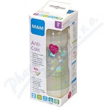 MAM láhev Anti Colic modrá 260ml