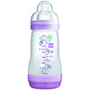 MAM láhev Anti Colic růžová 260ml