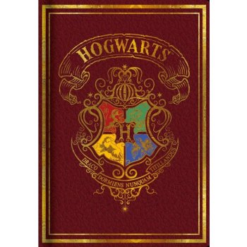 Merch Blok A5 Harry Potter Colourful červený
