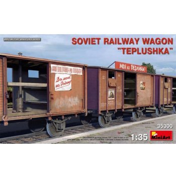 MiniArt TeplushkaSoviet Railway Wagon 35300 1:35