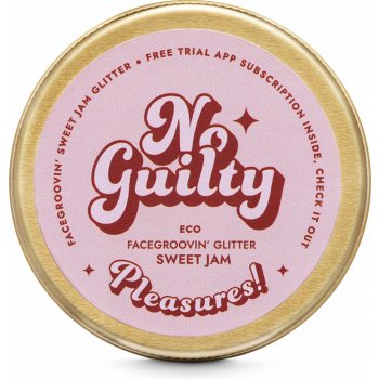 Ministerstwo Dobrego Mydła Facegroovin' Sweet Jam Bio třpytky na obličej a tělo 10 g