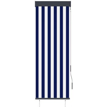 Nabytek XL Venkovní roleta 60 x 250 cm modrobílá