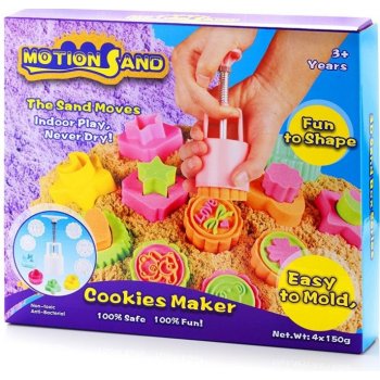 NERO KIDS Motion sand kinetický písek Cukrárna 4 x 150 g
