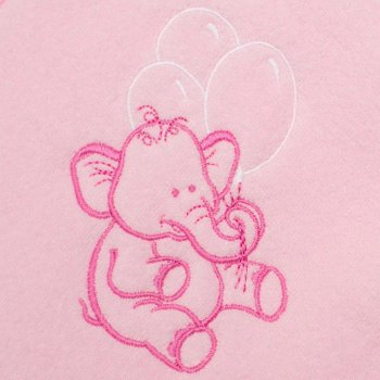NEW BABY froté osuška s výšivkou a kapucí 80x80 bílá medvěd