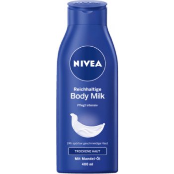 Nivea Body Milk výživné tělové mléko velmi suchá pokožka 400 ml