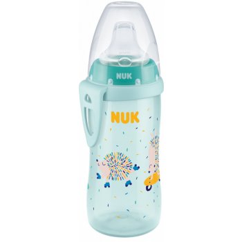 Nuk FC láhev PP Active Cup silikon pítko Dino zelená 300 ml