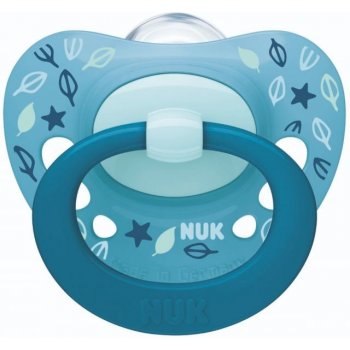 Nuk silikon Signature Hvězdy modrá