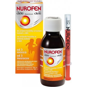 NUROFEN PRO DĚTI POR 20MG/ML POR SUS 100ML II
