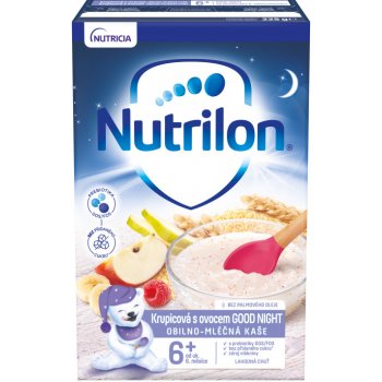 Nutrilon Pronutr Mléčná kaše Krupicová s ovocem Good Night 6+ 225 g