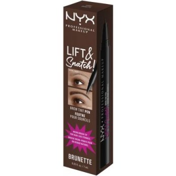 NYX Professional Makeup Lift N Snatch Brow Tint Pen Fix na obočí 07 Brunette 1 ml