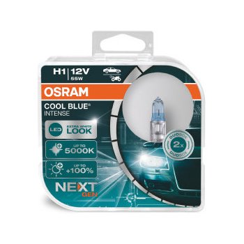 Osram Cool Blue Intense Next Generation 64150CBN-HCB H1 P14.5s 12V 55W