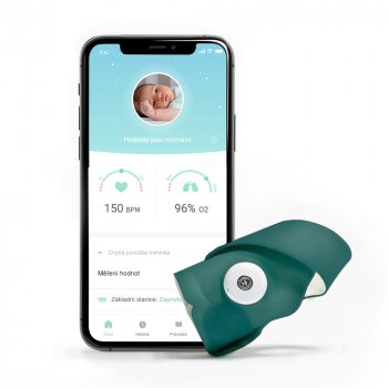 Owlet Smart Sock 3 mořsky modrá