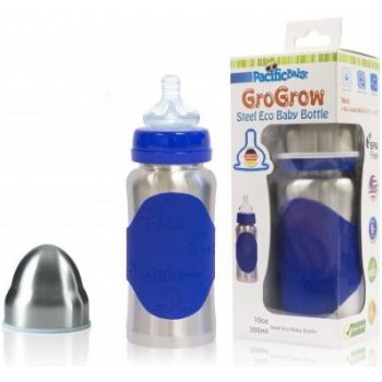 Pacific Baby GroGrow nerezová ekololáhev modrá 300ml