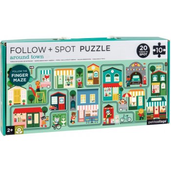 Petitcollage Bludiště a puzzle Město