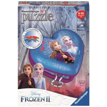 Ravensburger 3D puzzle Srdce Disney Ledové království 2 54 ks