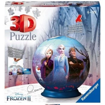 Ravensburger 3D puzzleball Disney Ledové království 2 72 ks