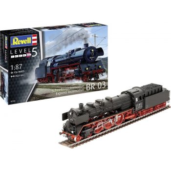 Revell Express locomotive BR 02 & Tender 22T30 Plastic ModelKit lokomotiva 02171 1:87