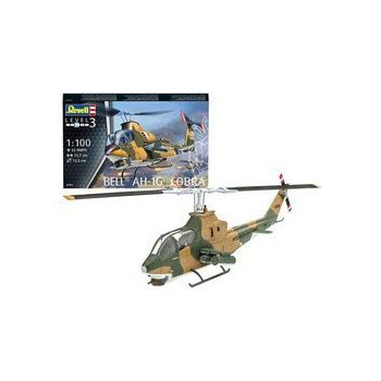 Revell Plastic ModelKit vrtulník 04954 Bell AH-1G Cobra 1:100