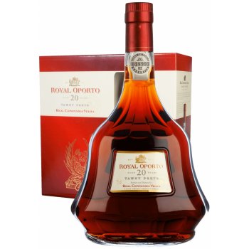 Royal Oporto Tawny 20y 20% 0,7 l dárkové balení 2 skleničky