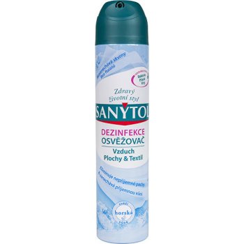 Sanytol Dezinfekční osvěžovač vzduchu, povrchů a textilií 300 ml Horská vůně