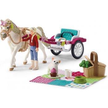 Schleich Horse Club Small carriage for the big horse show 42467