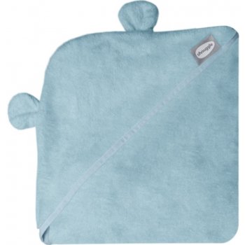 Shnuggle Zavinovací osuška s kapucí Blue