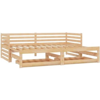 Shumee 3083709 Výsuvná válenda masiv borovice