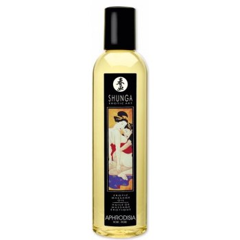 Shunga Aphrodisia Masážní olej růže 250ml