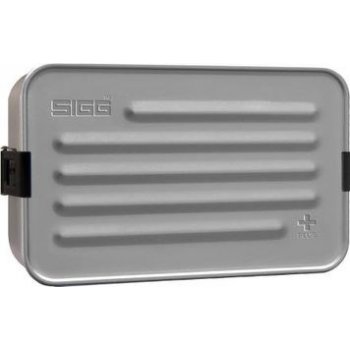 Sigg Metal box Plus L stříbrná svačinový box hliník 8698.00