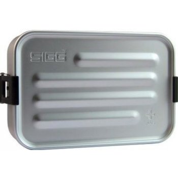 Sigg Metal box Plus S stříbrná svačinový box hliník 8697.10