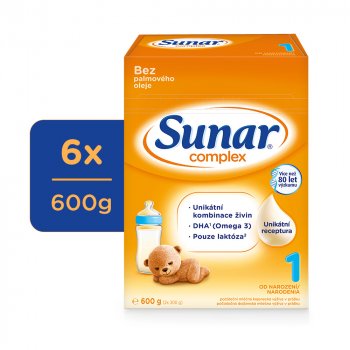 Sunar 1 complex 6 x 600 g