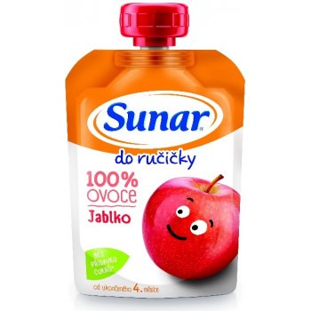 Sunar Do ručičky jablko 4m+ 12 x 100 g