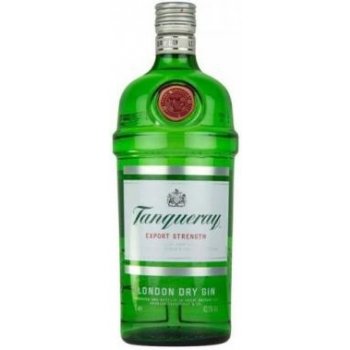 Tanqueray Export Strength London Dry Gin 43,1% 0,35 l (holá láhev)