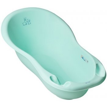 TEGA Anatomická vanička s výpustí 102 cm LUX Bunny růžová