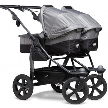 tfk duo combi pushchair air chamber wheel grey 2023