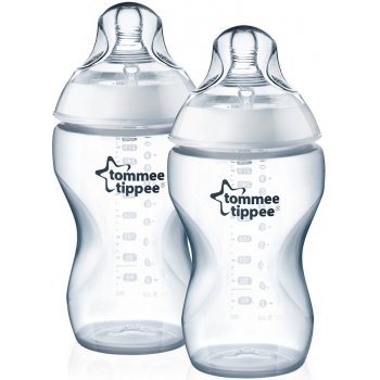 Tommee Tippee C2N 2ks transparentní 340ml