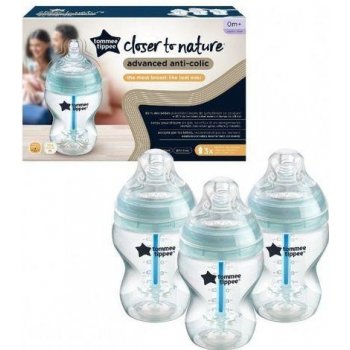 Tommee Tippee Kojenecká láhev C2N Anti Colic 3ks 422746TT 260ml