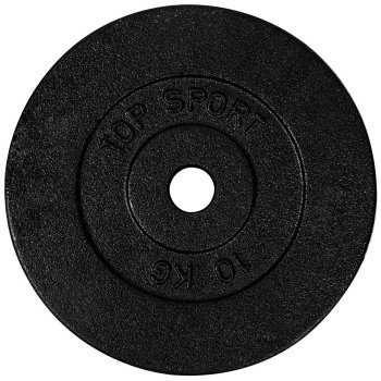 Top Sport Castyr Litinový kotouč 10 kg, 30mm