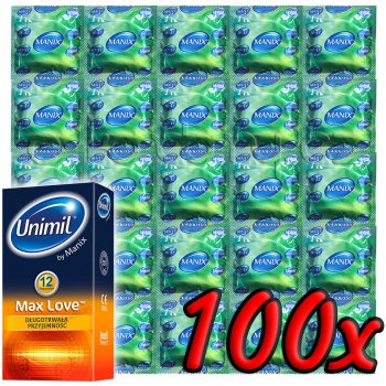 Unimil Max Love Time Control 100 pack